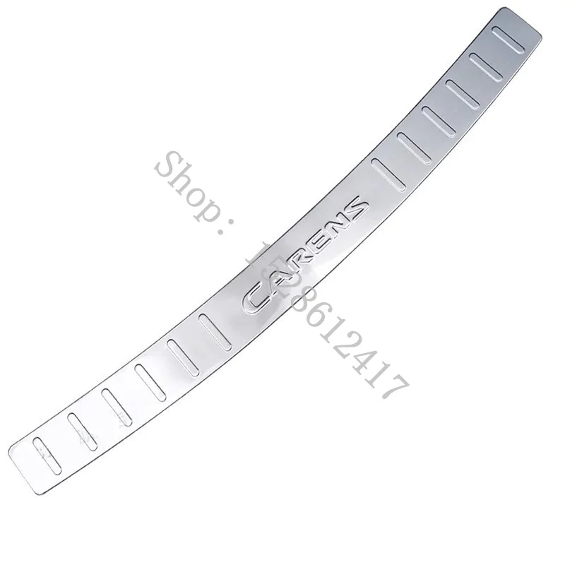 for kia carens 2007 2008 2009 ~2019 Car-Styling Stainless Steel car External Rear Bumper Protector Sill plate accessories