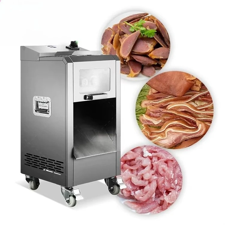Fresh Meat Slicer Cutting Machine Meat Shredding Slicing Machine