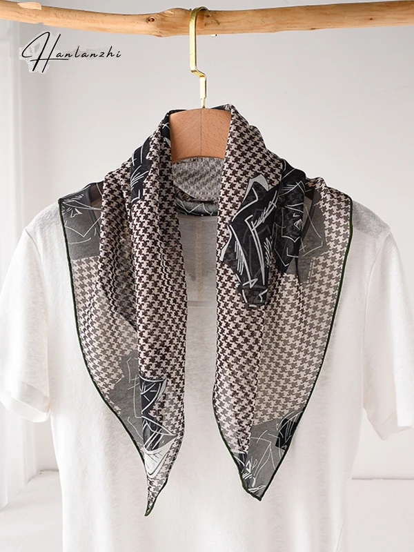 hanlanzi-spring-summer-vintage-plaid-thin-silk-scarf-women-fashion-silk-georgette-square-scarf-gift-box-korean-style