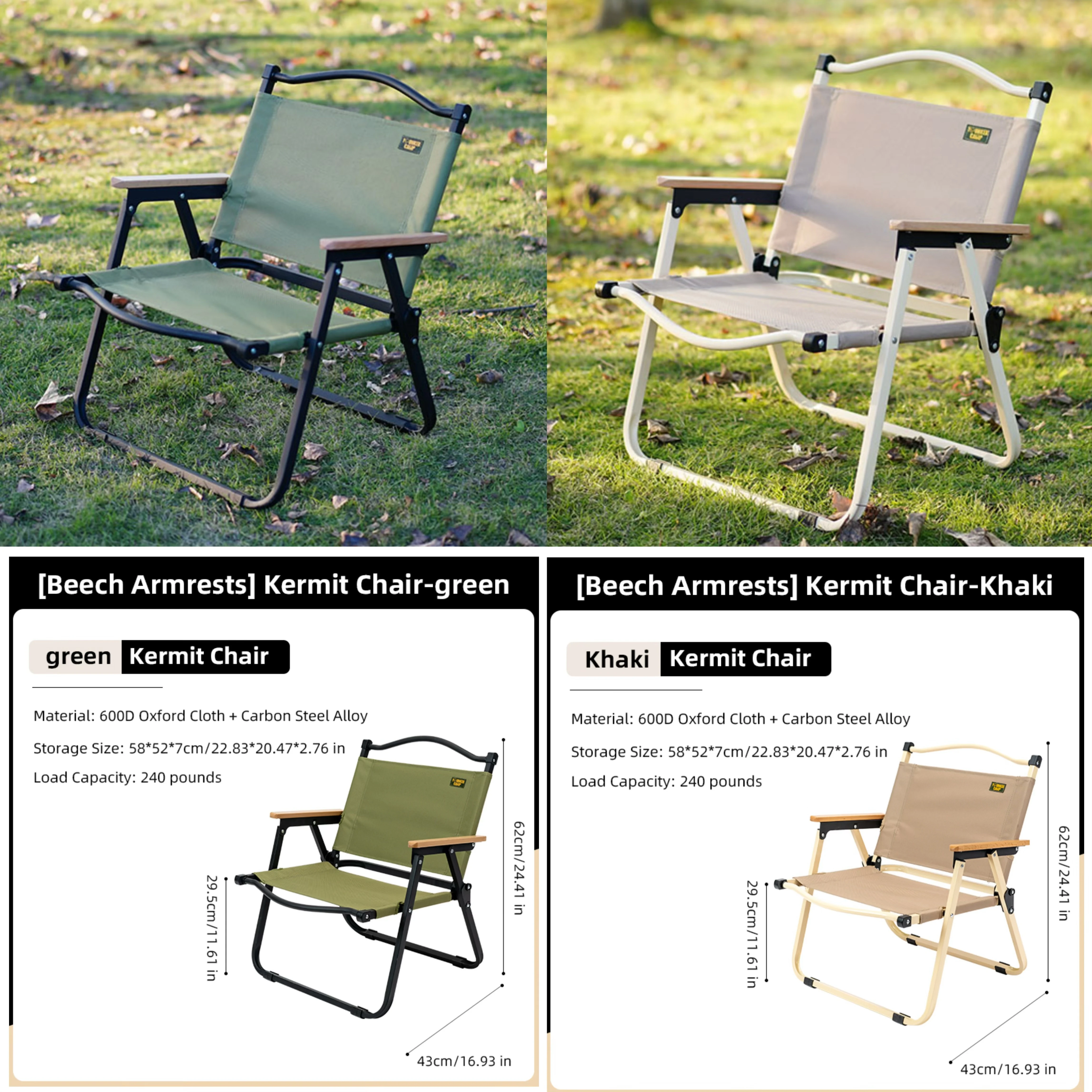 

Kemet Chair Comfortable Camping Portable Outdoor Modern Folding Ergonomic Design Save Space Good Breathability Multifunctional