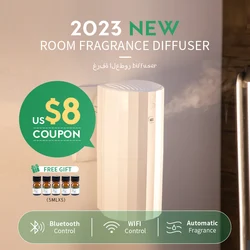 NAMSTE-difusor de fragancia para habitación, difusor de aceite aromático para Hotel, dispositivo ambientador para el hogar con capacidad de 130ML, Control por aplicación inteligente, Arabia Saudita