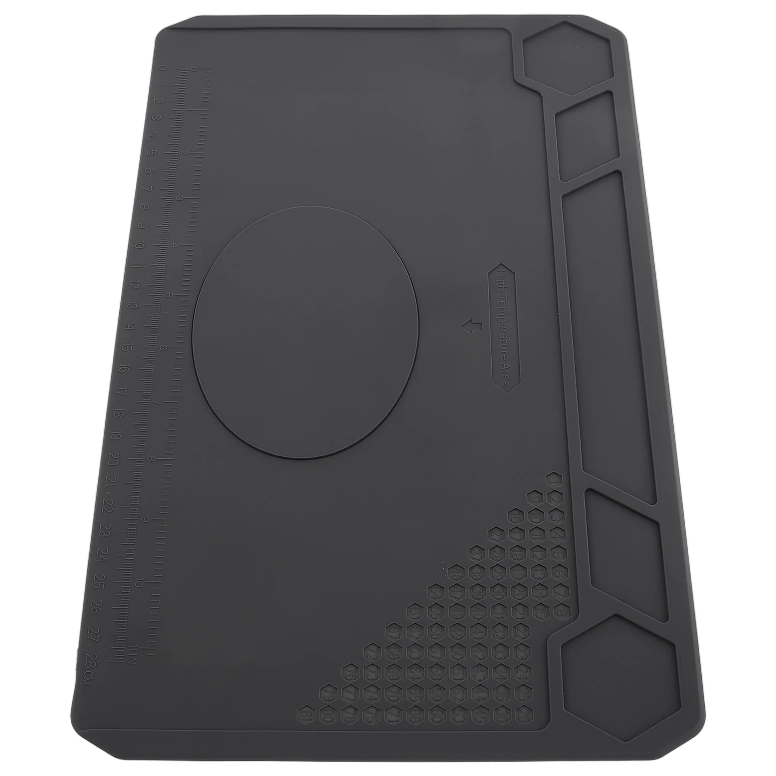 

High Temperature Cell Phone Repair Insulation Pad Silicone Heat Resistant Mat Magnetic Soldering Electronics Workbench