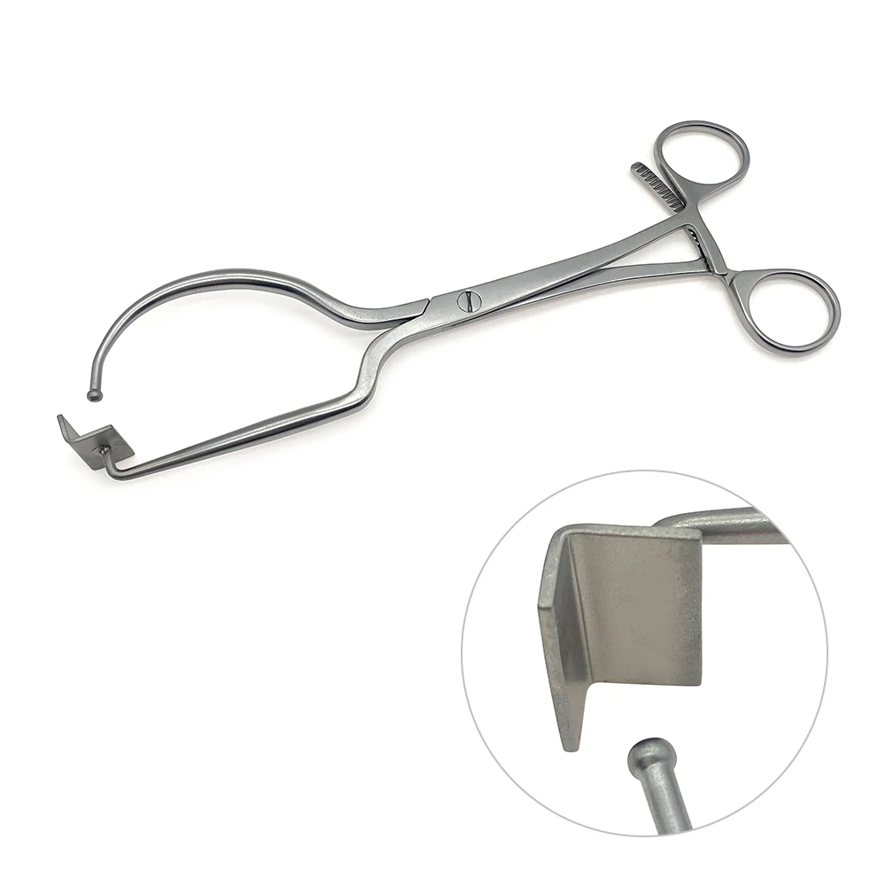 

Orthopedic Reduction forceps with ball and soft tissue protector Bone Holding Forceps Orthopedic Surgery Instrument