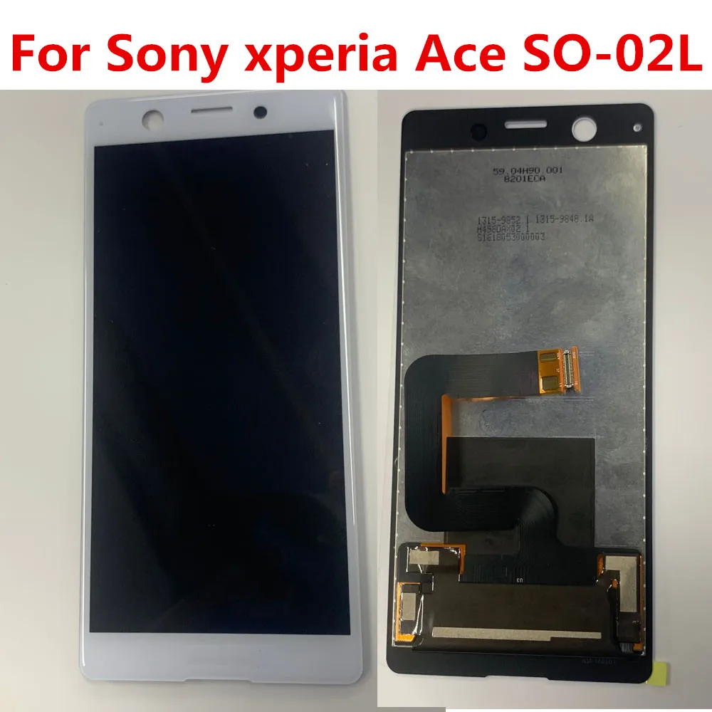 ЖК-дисплей для Sony Xperia Ace SO-02L ЖК-дисплей сенсорный экран дигитайзер в сборе для SONY Xperia X8mini X8compat Замена