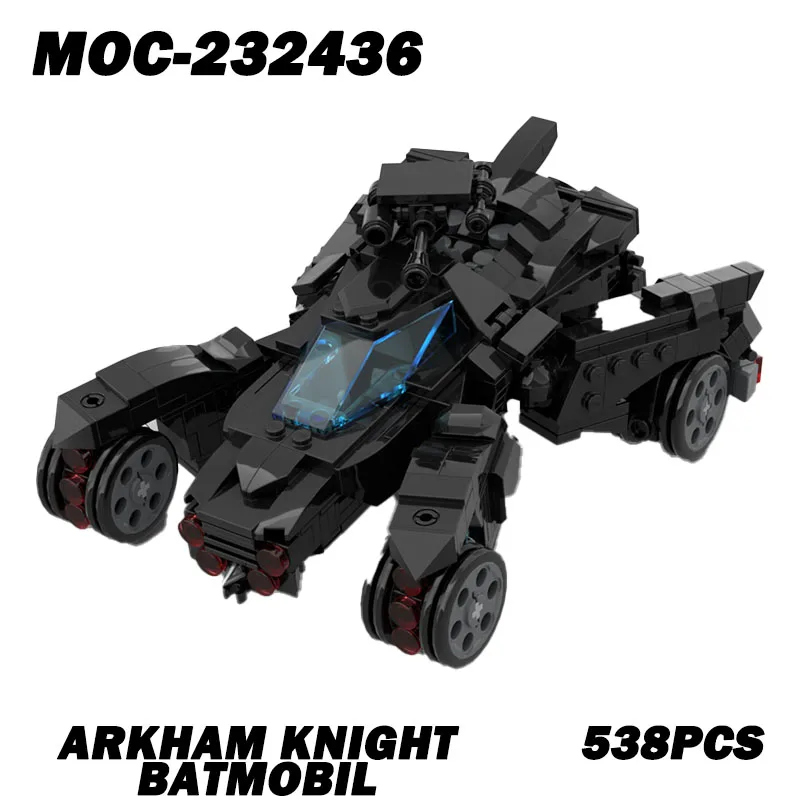 

MOC-232436 летучая мышь, игрушки для детей, аксессуары, серия War Racing, спортивные автомобили, совместимые образовательные блоки