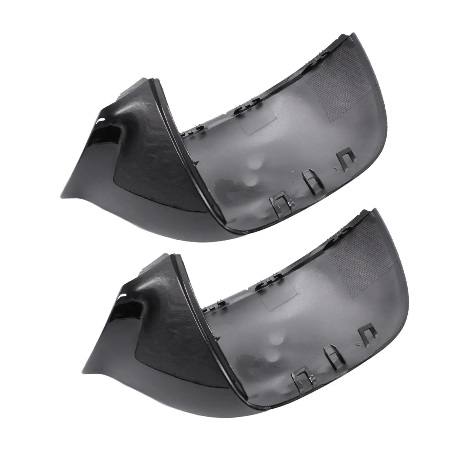 2x Car Exterior Rearview Mirror Covers Replacing High Reliability Easy to Install Mirror Housing for Transporter T5 T5.1 T6