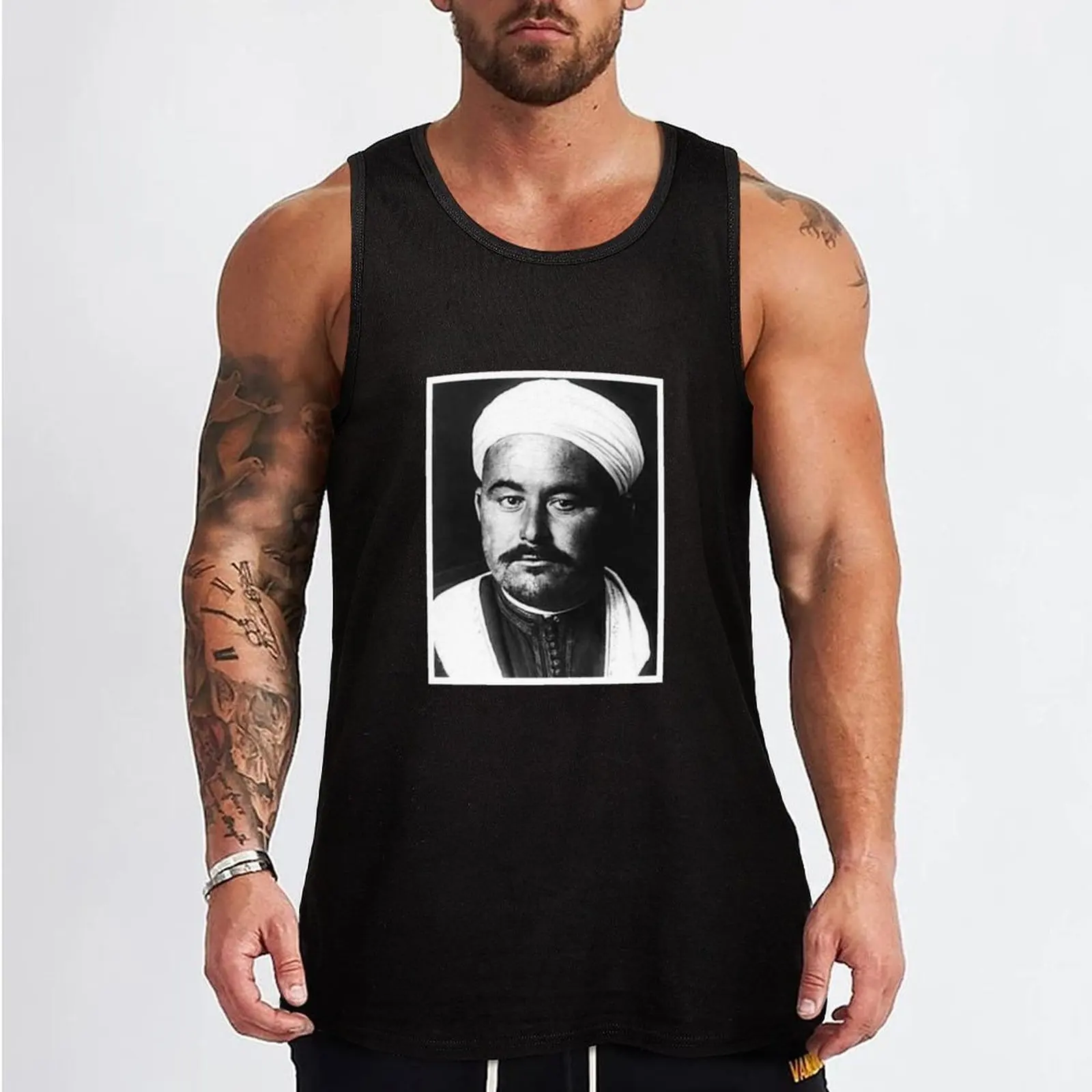 Abdelkarim الألخيتابي Rif تانك توب رياضة تي شيرت للرجال رجل العضلات ملابس للرجال ماركات كمال الاجسام الرجال الملابس