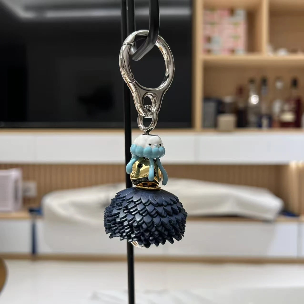 

Adorable Little Octopus Leather Keychain Kit Handmade DIY Craft Perfect for keychains, bags, or birthday gifts