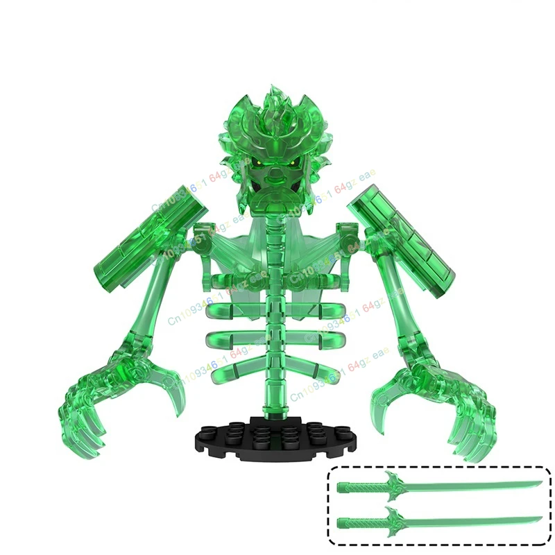 WM6208 Anime Comic Doll Actiefiguren Actiefiguren Accessoires Modellen Bouwsteenspeelgoed voor kinderen Verjaardagscadeaus