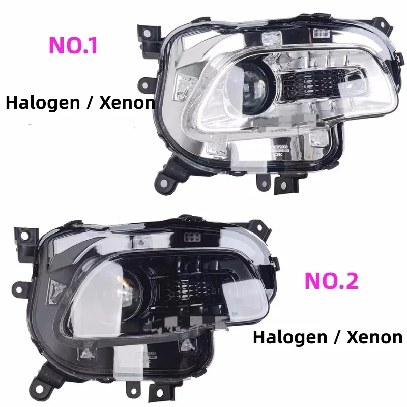 For Jeep Cherokee 2016 2017 2018 Headlights Assembly Halogen Xenon Sports Headlights