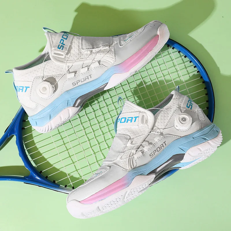 Original Men's Tennis Shoes Professional Badminton Shoes Man Outdoor Sports Volleyball Shoes Woman High-Quality Tennis Sneakers
