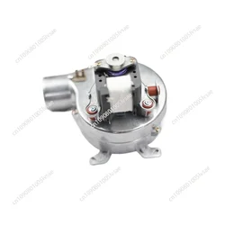 Gas wall-mounted heating furnace fan, one-piece cast aluminum shell 65W cover copper wire fan