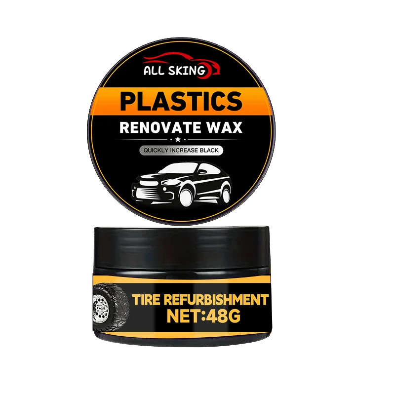 Auto Tire Wax-Premium Formula for Ultimate Blackening Long-Lasting Shine Powerful Anti-Aging  Professional Coating to Revitalize