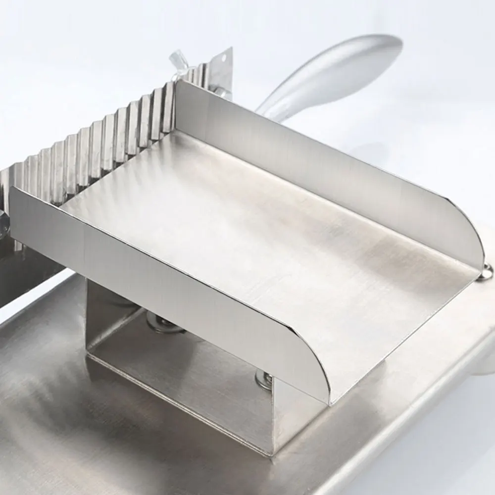 

Commercial Potato Slicer Household Frence Fried Cutter Multi Functional Manual Chip Vegetable Slicer