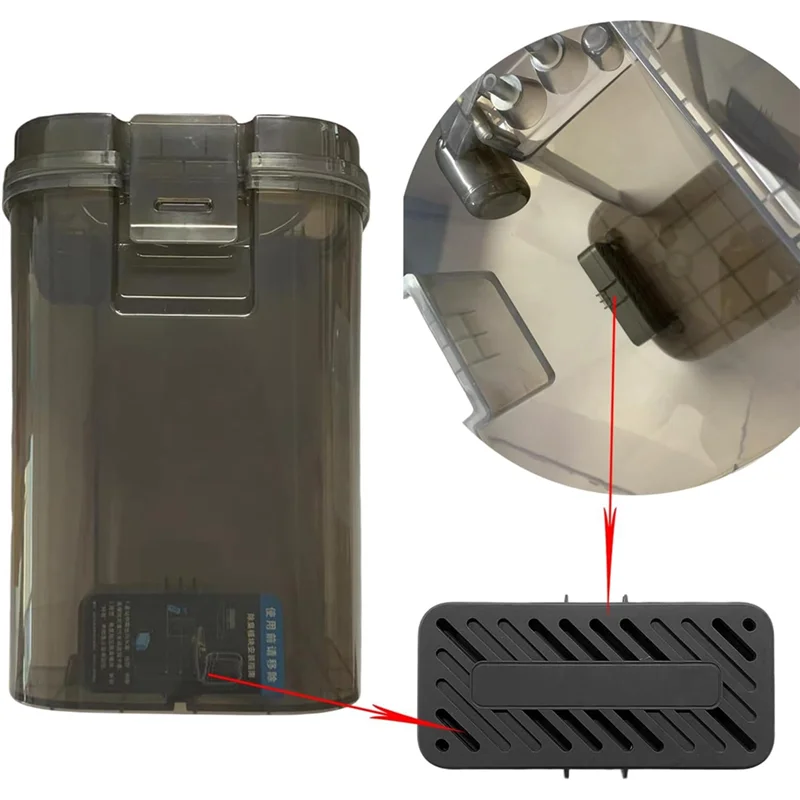 

Sewage Tank Ionic Deodorization+Cleaning Liquid Module Fordreame X40/X40pro/X40pro Plus/X40pro Ultra Vacuum Parts