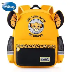 Disney Kids Cartoon Backpack The Lion King Schoolbag Girls Princess Frozen Backpack Primary Schoolbag Kids Backpack