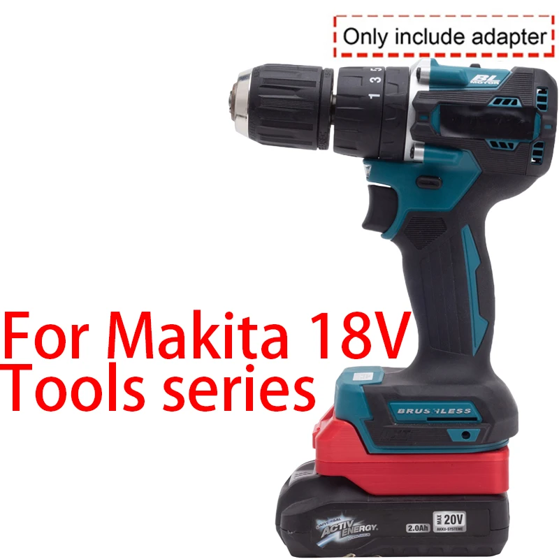 Imagem -03 - Adaptador de Bateria para Makita 18v Li-ion Tools Converte para Ferrex Aldi Energy 20v Acessório para Ferramenta Elétrica