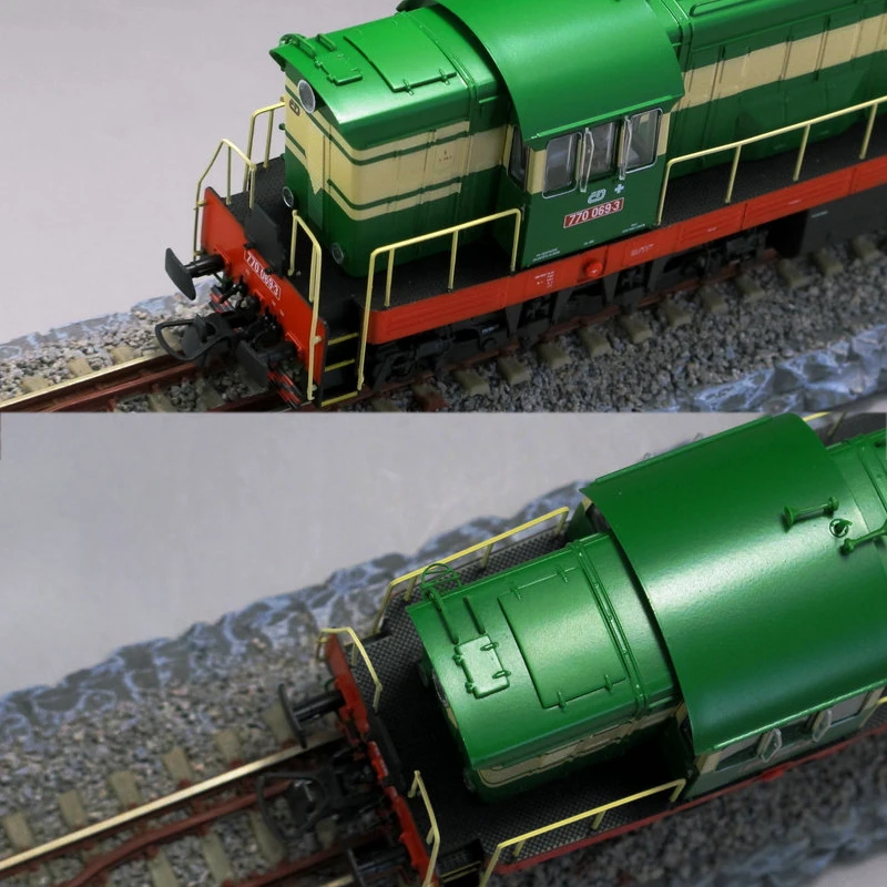 Train Model ROCO HO 1/87 Bumblebee BR770 72776 Internal Combustion Czech Digital Sound Effect Model Toys