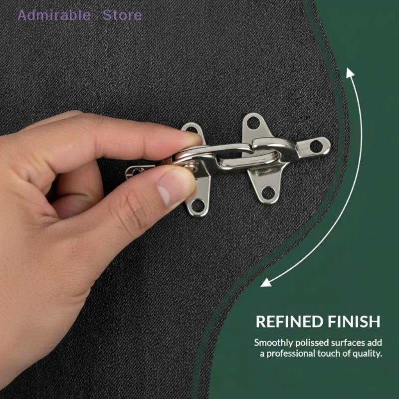 w1Set Metal Buckles Handbag Strap Hook Screw Decorative Lobster Clasp Connector Button Jacket Belt Buckle Accessory