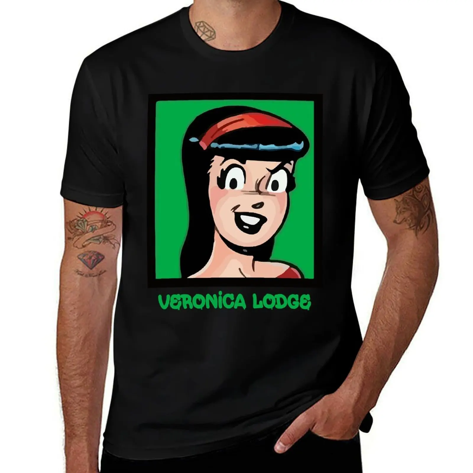 

Veronica Lodge Portrait T-Shirt t shirt custom print men t shirt cotton 100% funny t shirts man T-shirt