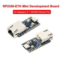 Raspberry Pi Pico 2 RP2350-ETH Mini Development Board RP2350 Ethernet Port Module RP2350 Dual Core Processor