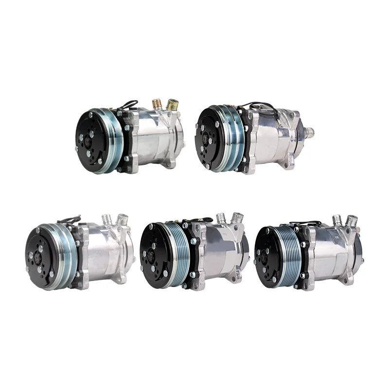 

Компрессорный шкив 5H14/SD508, поликлиновой ремень, 1/2/6/8 канавок, 12В/24В, для тракторов, экскаваторов, грузовиков, автокондиционеров