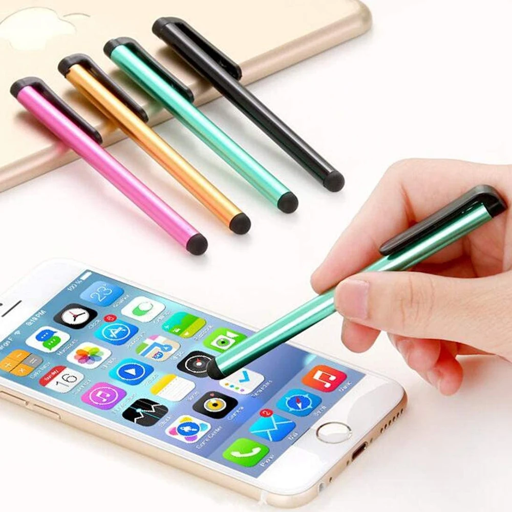 2/10 pezzi penna stilo universale portatile sensibile schermo capacitivo touch pen matita da disegno per iPhone Samsung Xiaomi Tablet PC