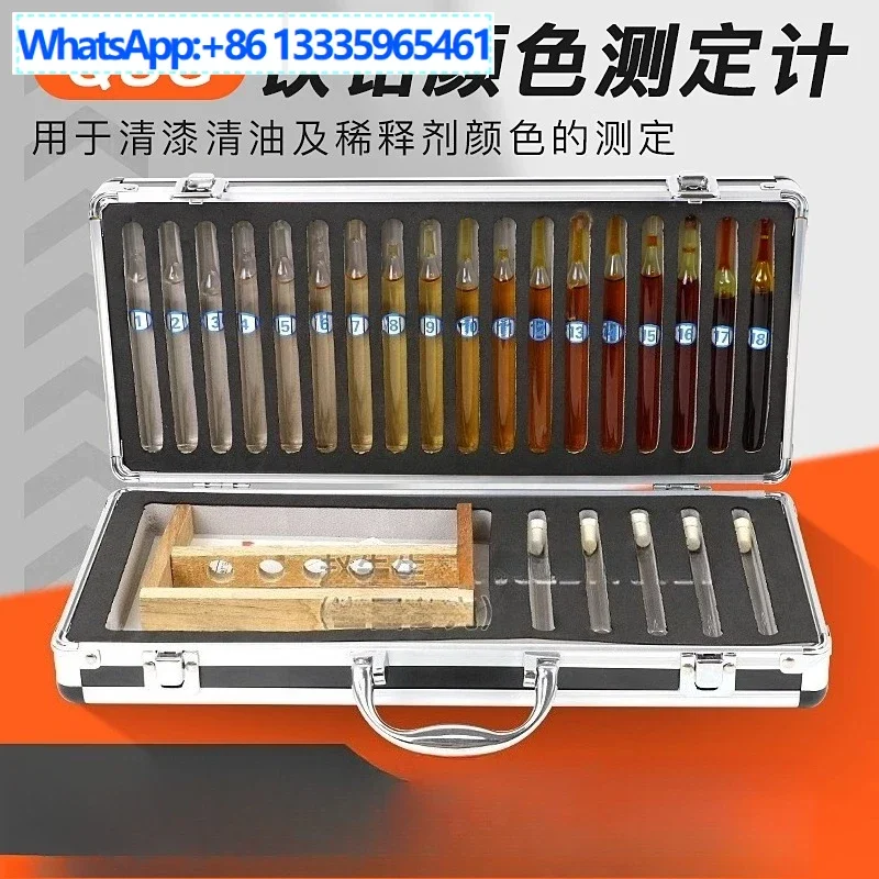 

QSG Iron-Cobalt Colorimeter Determination of Color of Varnish Oil Thinner Colorimeter GB1722