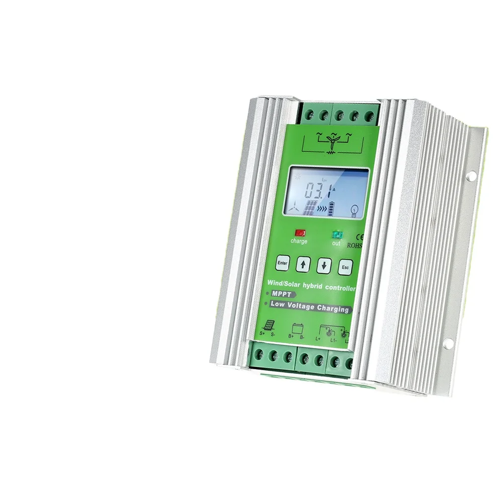 

RS485 communication function 600w wind solar hybrid controller MPPT Solar Charge Controller for Charger Auto