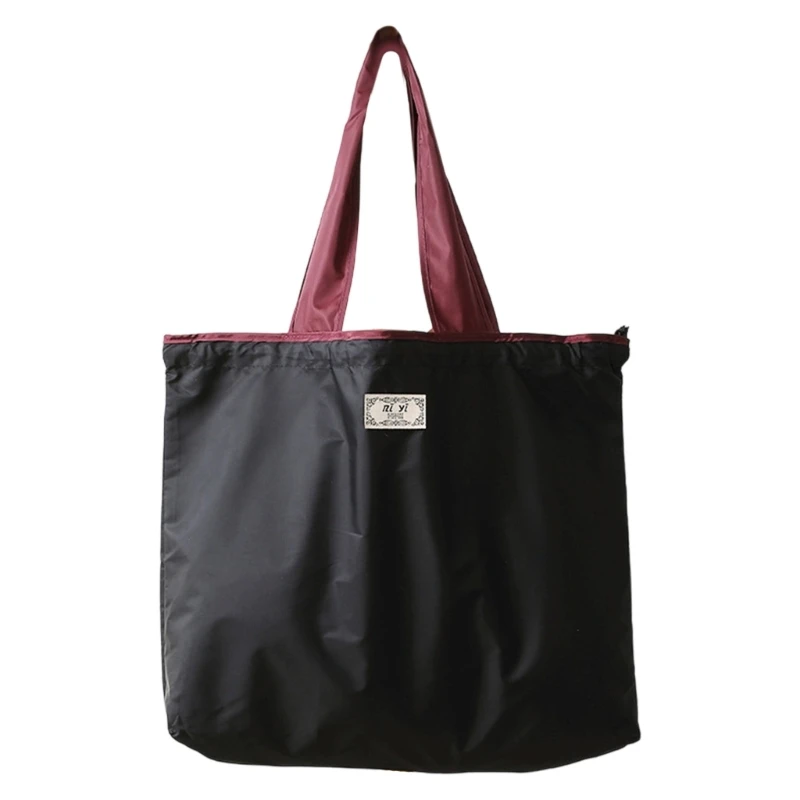 

A3PE Large Capacity Shopping Bag Reusable Grocery Bag Foldable Shoulder Bag for Daily