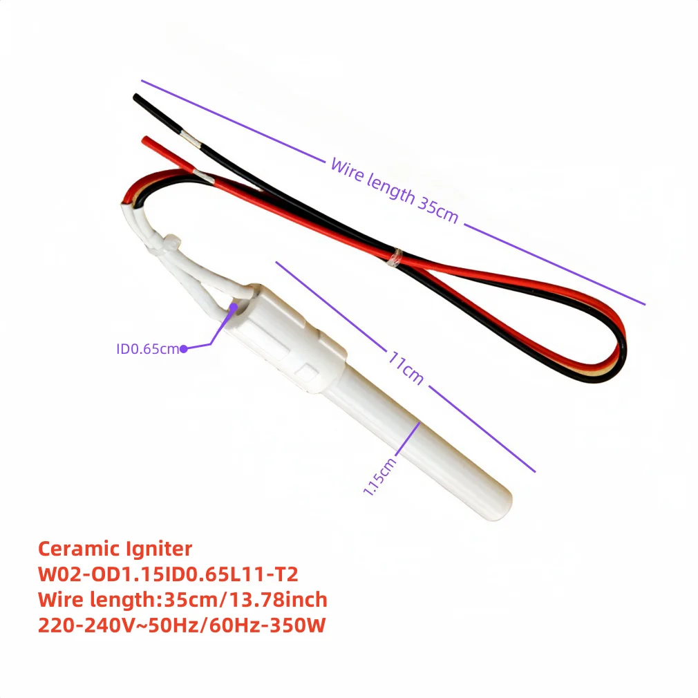 

Зажигатель частиц Керамический воспламенитель из биомассы Быстрый, безопасный и эффективный нагрев 220 В 300/350 Вт