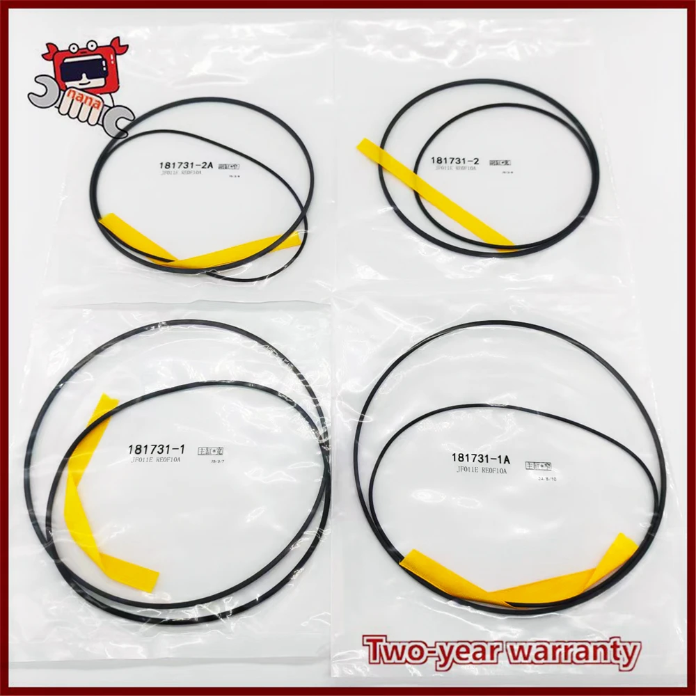 

JF011E RE0F10A CVT Auto Transmission Primary Pulley Oil Rings Auxiliary Cylinder Seal Ring For Nissan Mitsubishi Car Accessories