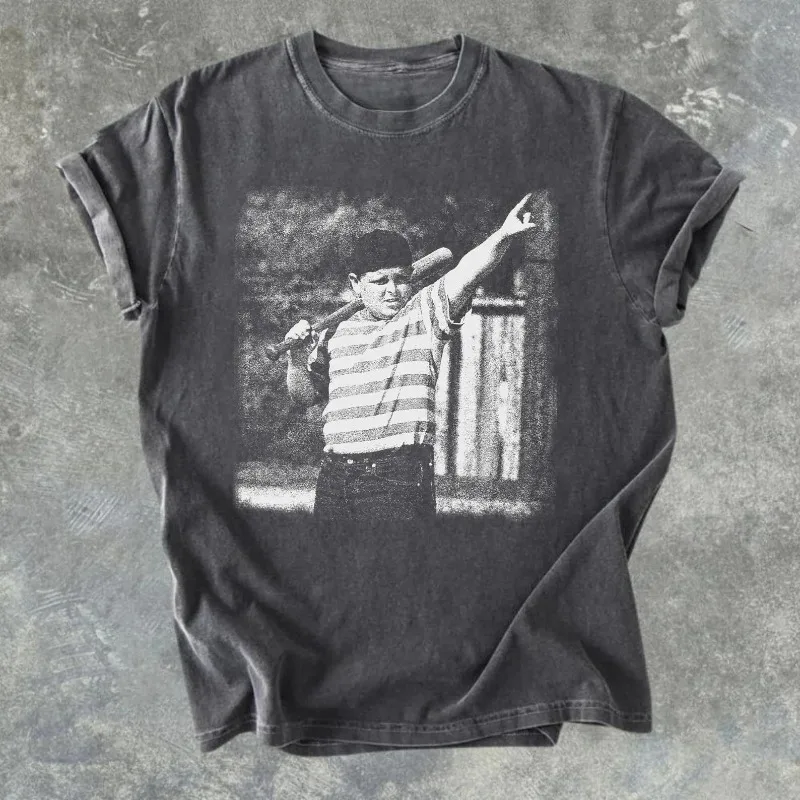 Retro 'Legend of The Desert' Movie T-shirt for Summer, New Retro Casual and Fashionable T-shirt Suitable for Both Men and Women