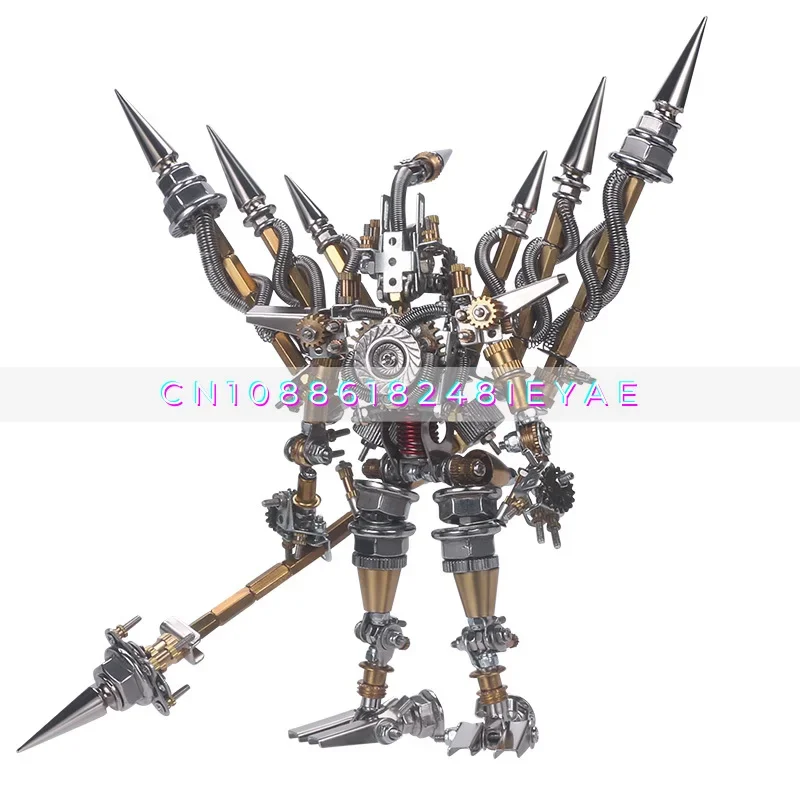 Mechanical Party Mecha Three Kingdoms General 3D Metal Assembling Model Creative Tide Play Holiday Gift Male