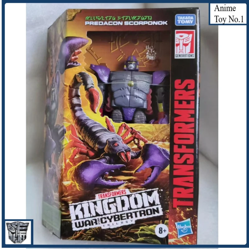 Transformateur Kingdom Cancer Warrior G1, nouveaux produits en Stock, cadeaux populaires, jouet animé, modèle animé, décoration de Studio promotionnelle
