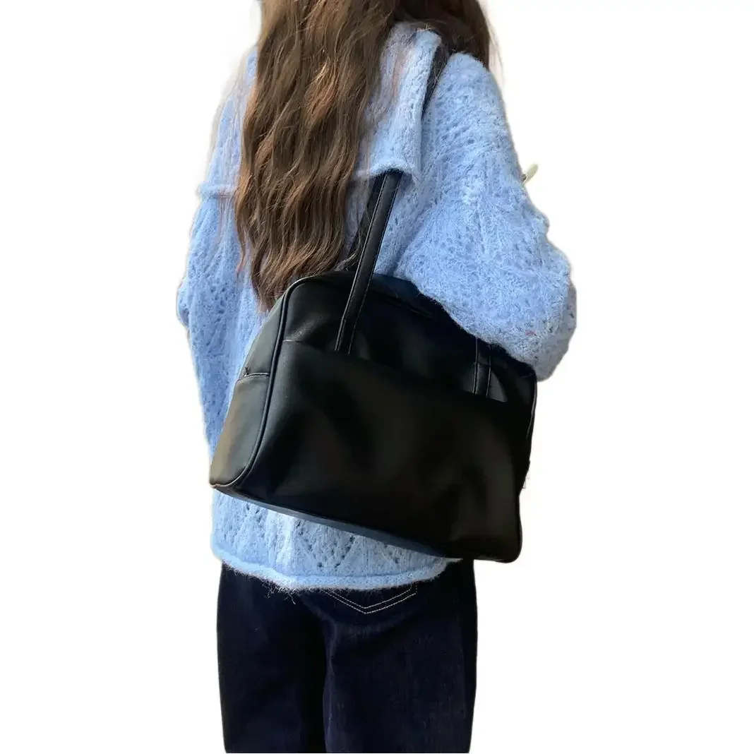 

2025 New Retro Underarm Bag Versatile Large Capacity Shoulder Bag Tote Bag