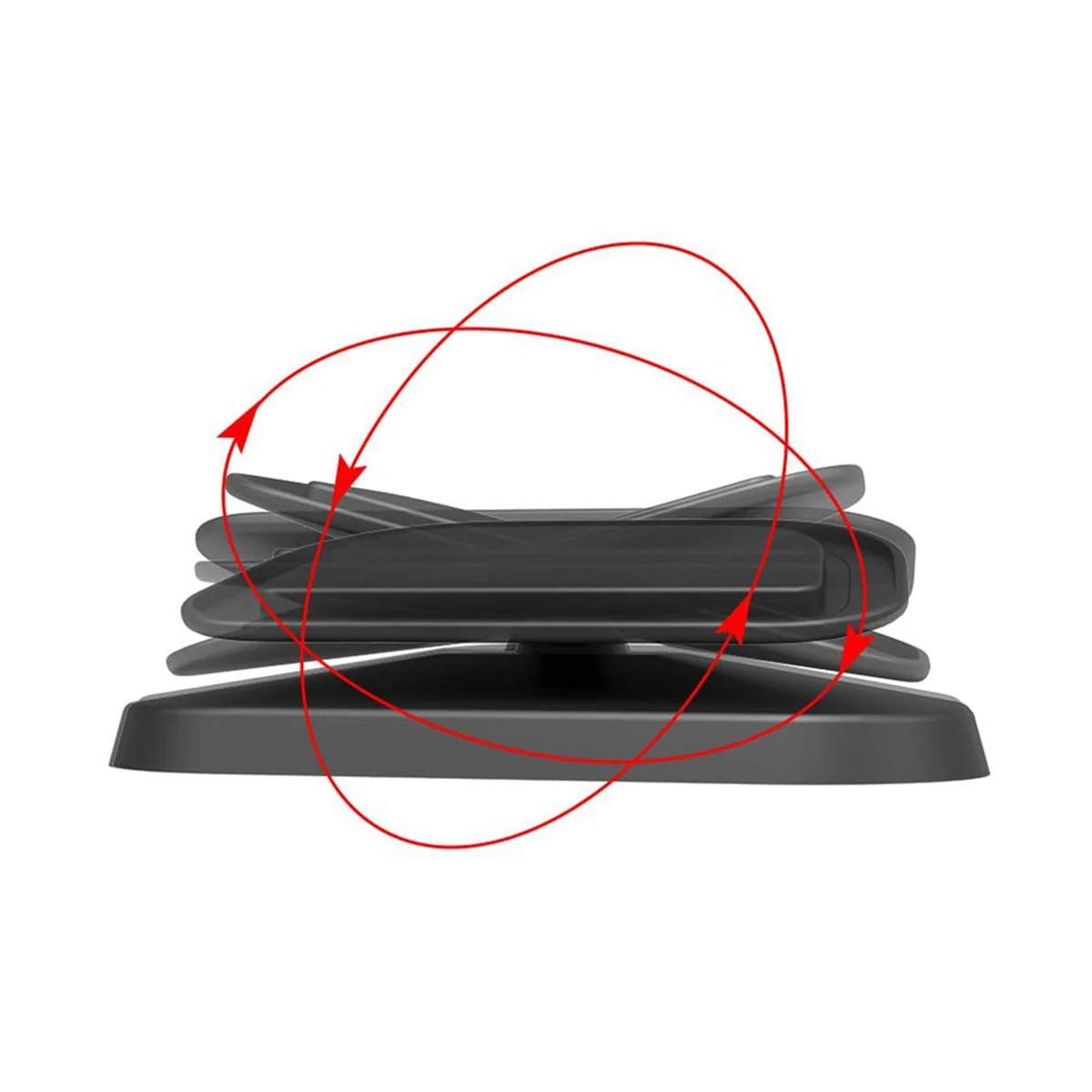 ABAN Stand for (3Rd Gen) Adjustable Design to Improve Viewing Angle Swivel and Tilt Accessories Black