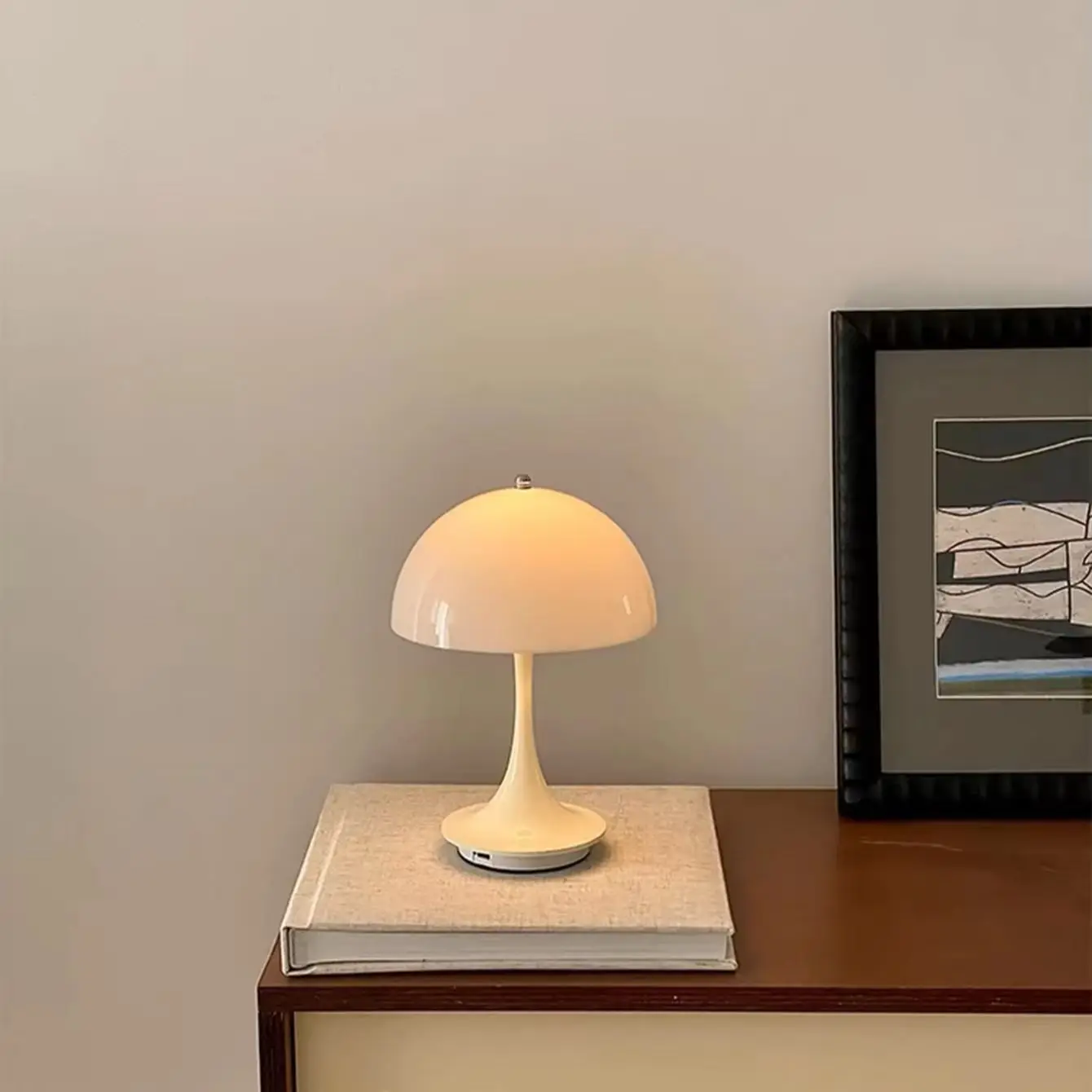 뷔이위이 무드등 무선 수면등 색상 스탠드조명 - 썸네일 5