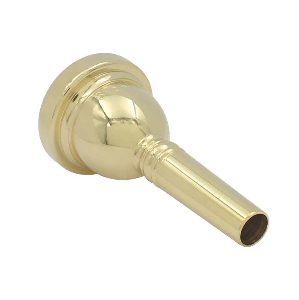 Alto Trombone Mouthpiece Pull Nozzle Brass Material Golden Silver 6 1/2 Special Mouthpiece