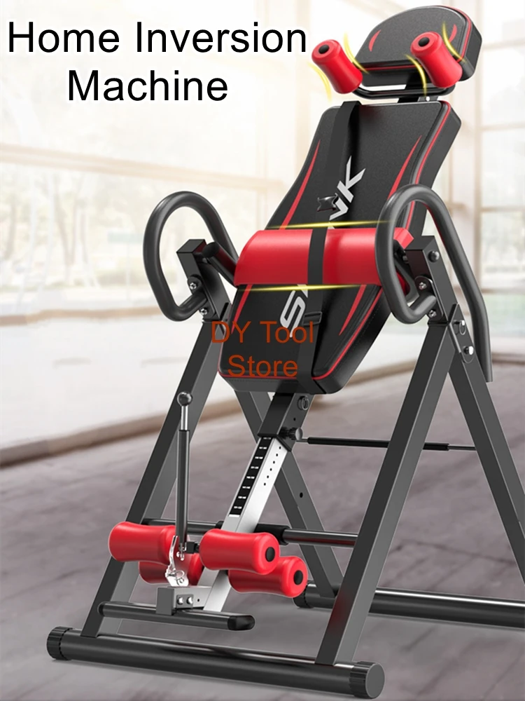 Inverted machine, household inverted device, human body stretching inverted device, auxiliary inverted crane, stretching device