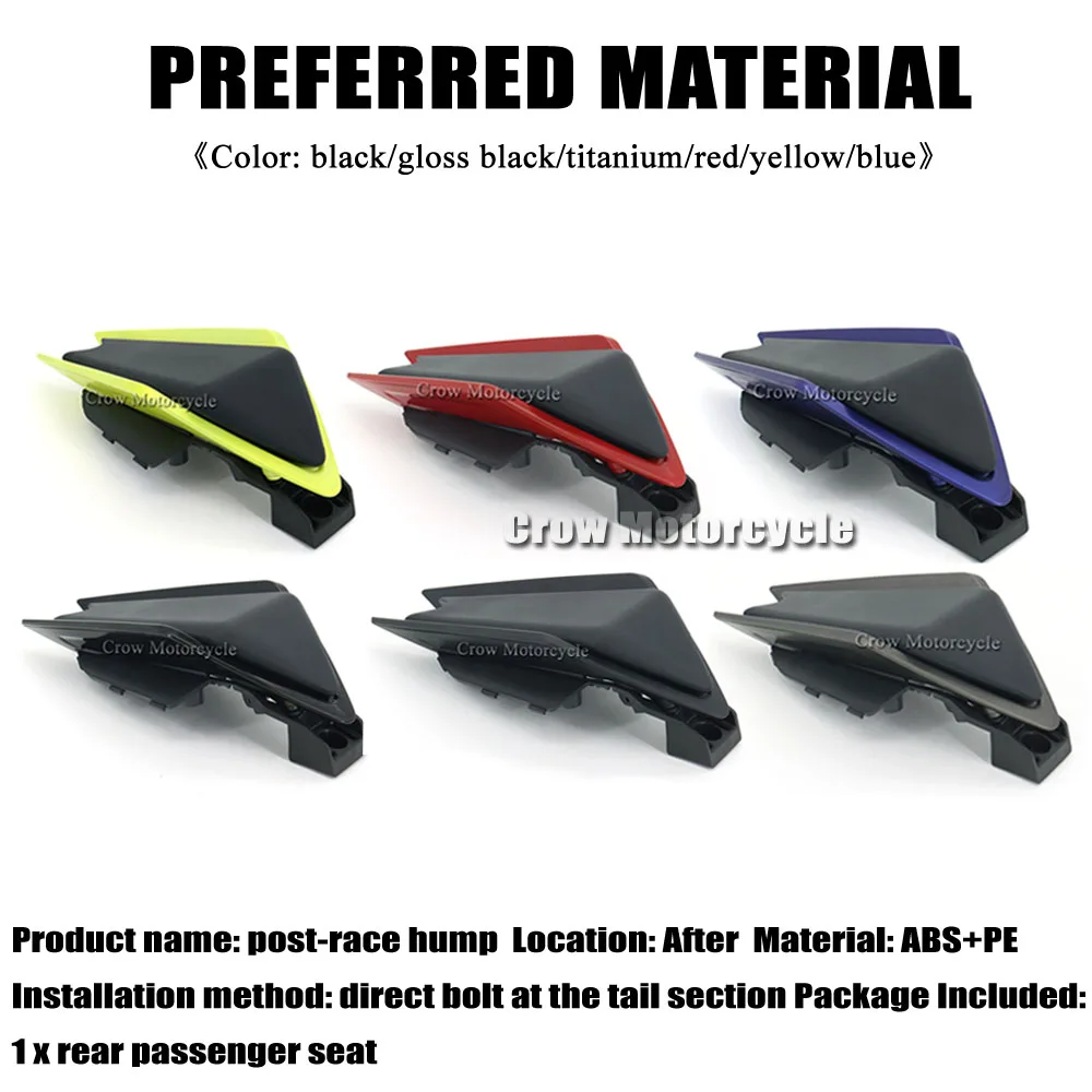 Six Colors New Design Rear Seat Cover Cowl Fairing For Aprilia RS660 2020 2021 2022 RSV4 2021 2022 Motorcycle Pillion