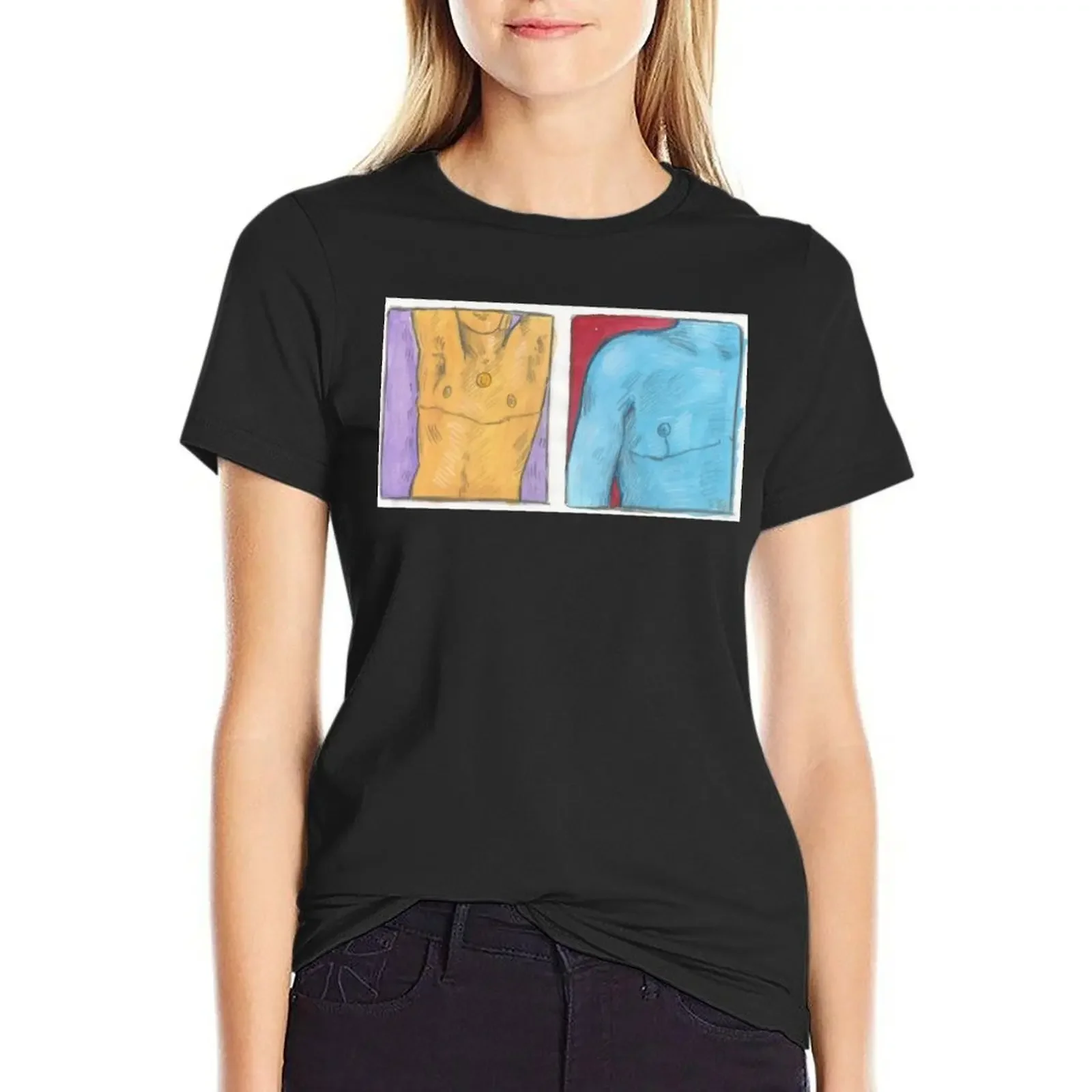 

top surgery scar studies T-Shirt quick-drying kawaii clothes cute clothes t-shirts for Women graphic tees funny