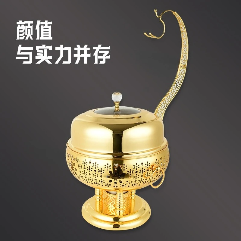 

Buffet Alcohol Stove Restaurant Buffet Stove Hollow Pattern Buffy Stove