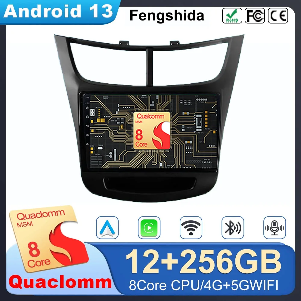 

Android 13 Car DVD Radio For Chevrolet Sail 2015 - 2018 Multimedia Player Stereo Head Unit GPS Navigation NO 2DIN QLED Carplay