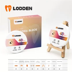 8 Layeries Dental Zirconia Block 4D PRO Multilayer for CAD CAM Lab Materials open system 43%-57% Strength 700-1200Mpa Sinocera