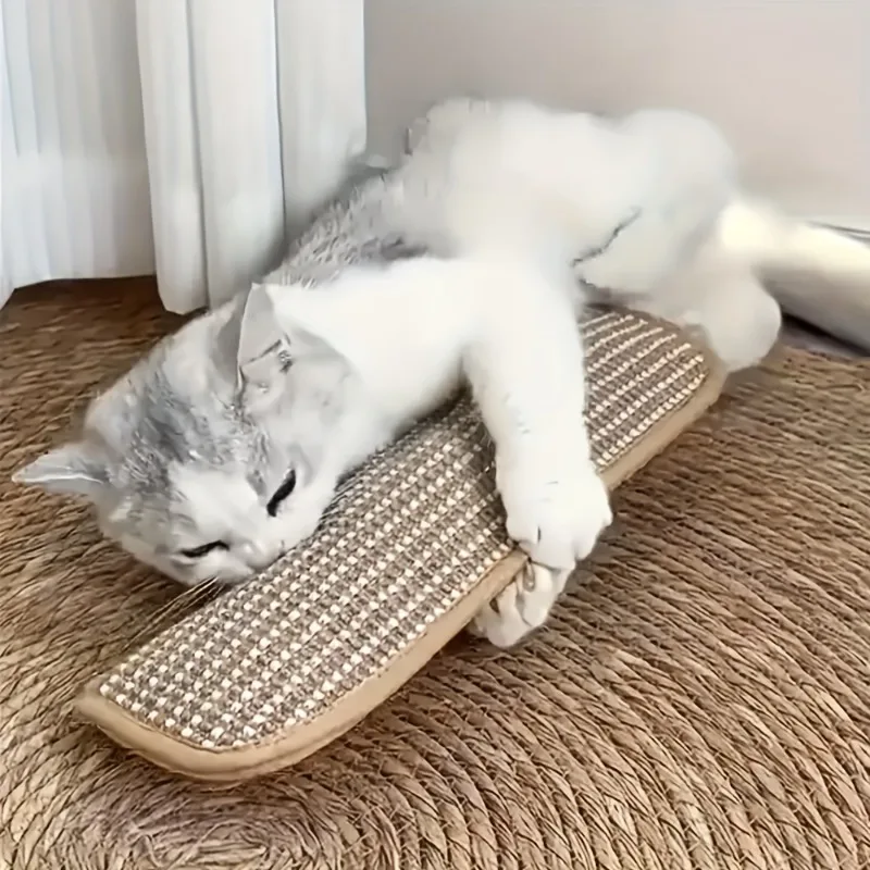 Multifunctional Cat Scratcher Board Wear Resistant No Dust Teething Toy Furniture Protector Kitten Training Gift for Cat Lovers