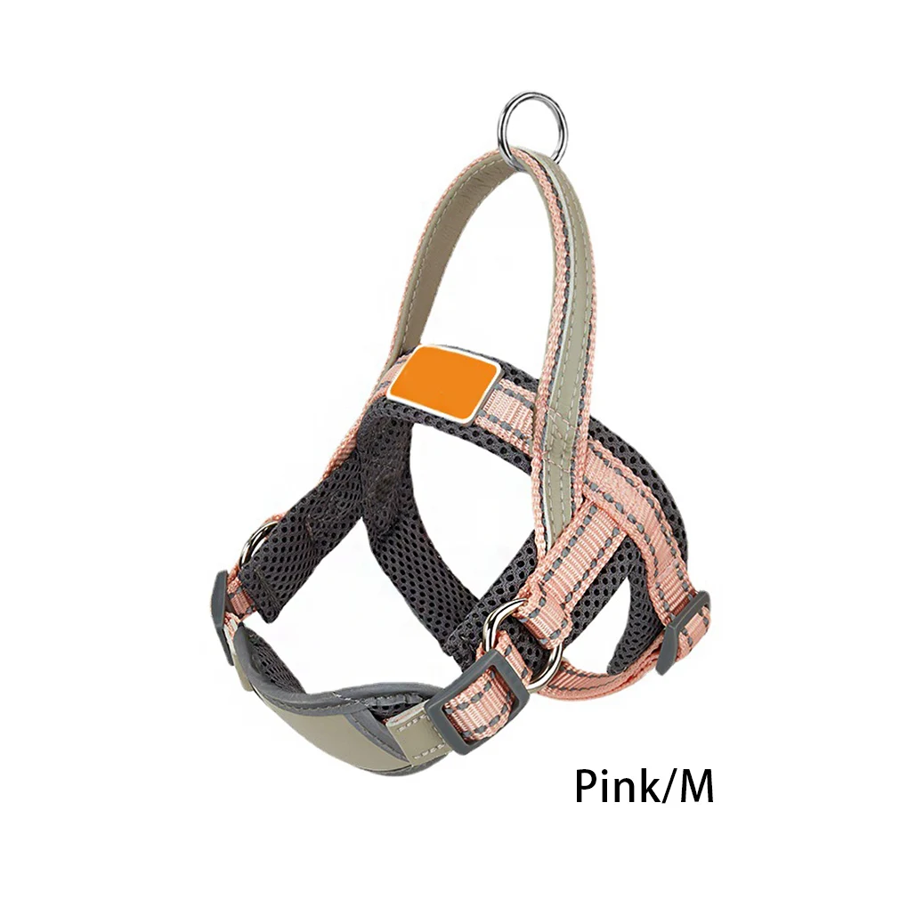 Pet Vest Harness No Pull Dog Strap with Handle Brace Training Sling Leash