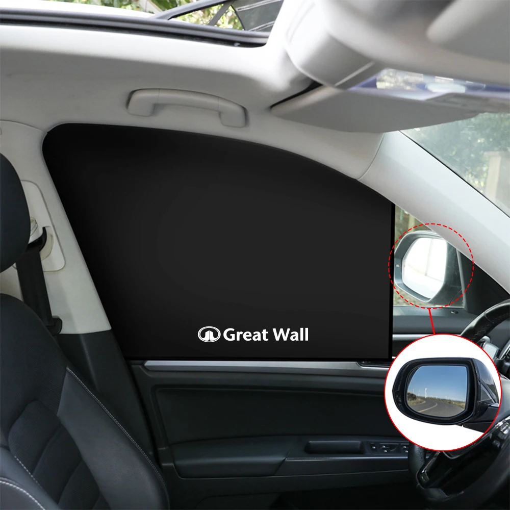 Magnetic Car Sun Side Window Shade Curtain Cover For Great Wall GWM Poer Wingle 5 M4 STEED Haval Jolion H3 H2 Hobby Florid Safe