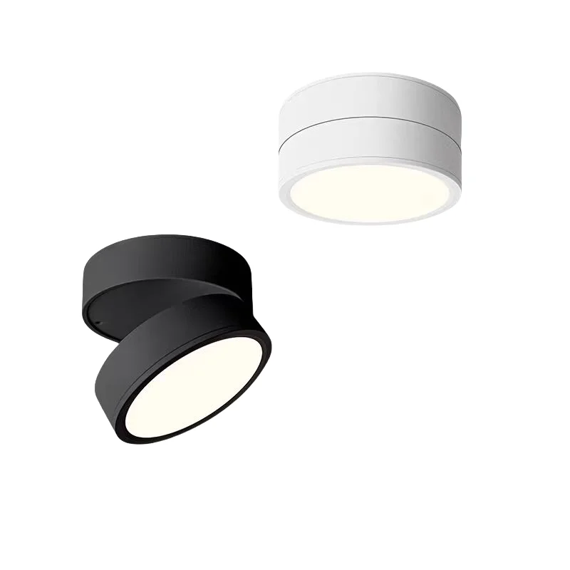 

Ultra thin Rotatable Surface Mounted Dimmable LED 7W10W15W20W24W Downlight Anti Glare AC85-290V Ceiling Spotlight Lamp Bulb Indo