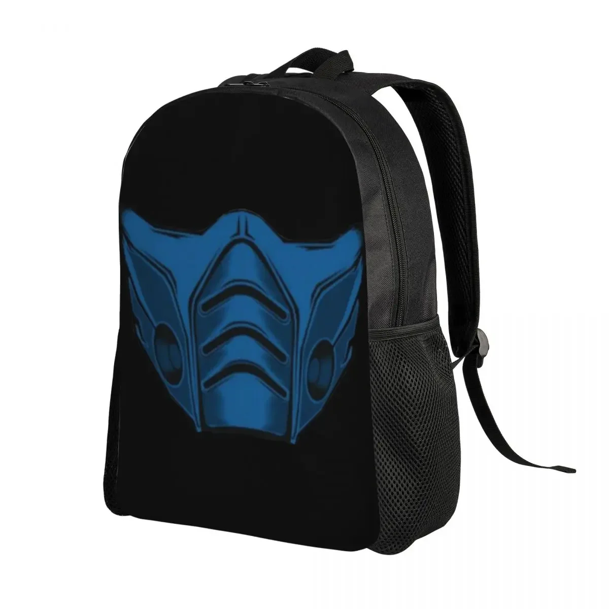 Customized Mortal Kombat Sub-Zero Backpack Women Men Basic Bookbag for College School MKX Bags